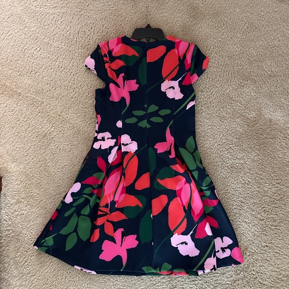 Jessica Howard dress, Multi Color on Navy Background - Picture 2 of 2